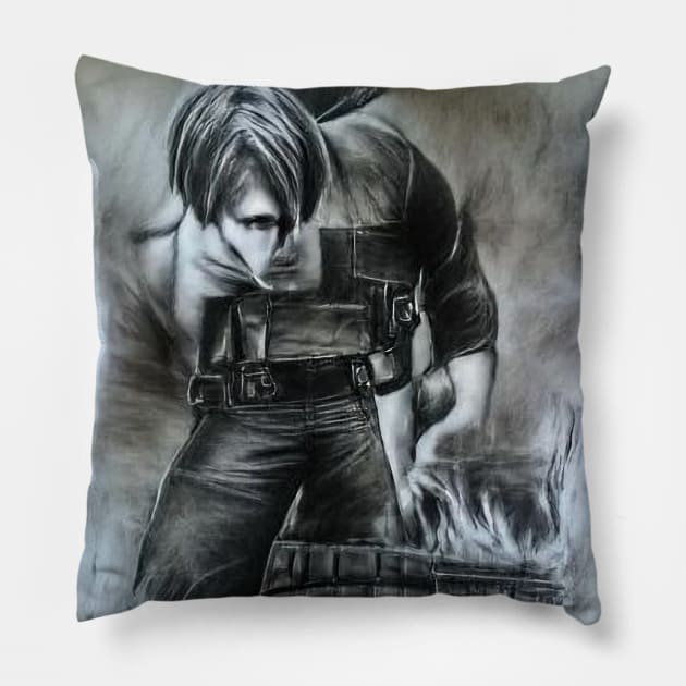 Leon Pillow by lowpolyshirts