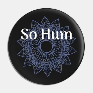 So Hum Sanskrit Mantra Pin