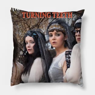 Jesus and the Brides of Dracula Pillow