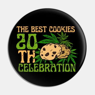 The Best Cookies Celebration Pin