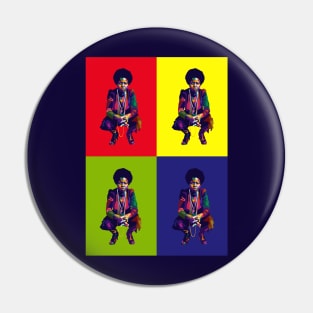 Nina Simone Pop art Pin