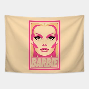 OBEY BARBIE Tapestry