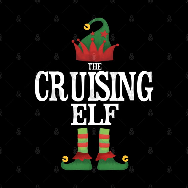Cruising Elf Matching Family Group Christmas Party Pajamas by uglygiftideas