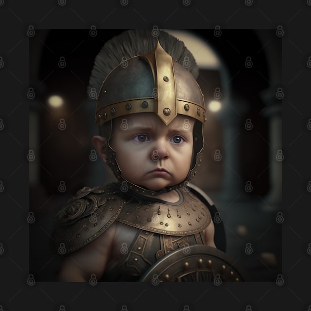 A Cute Gladiator Baby by daniel4510