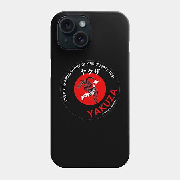 Yakuza The Art Of Crime(R) By Abby Anime(c) Phone Case by Abby Anime