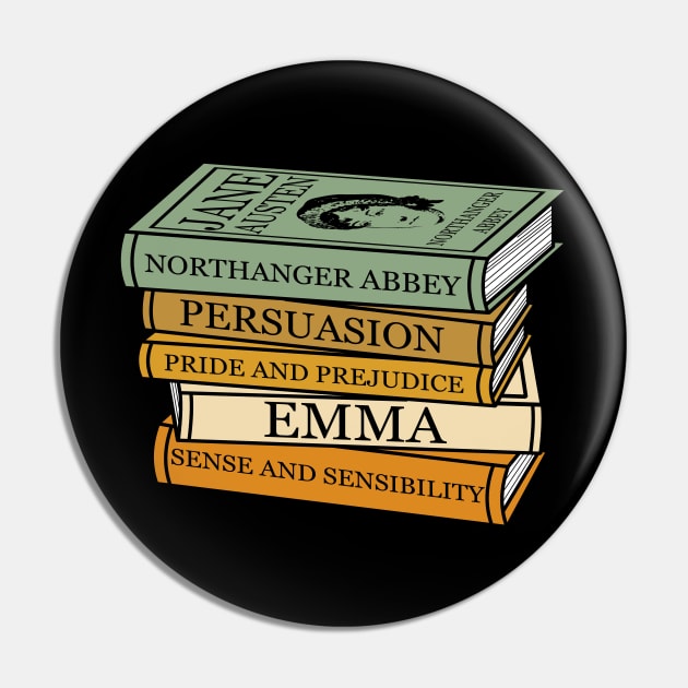 Austen Books Pin by nickbeta