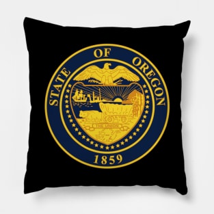 Seal of Oregon Pillow