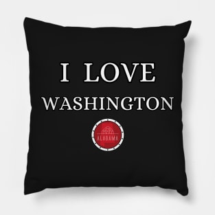 I love Washington | The best county of Alabama Pillow