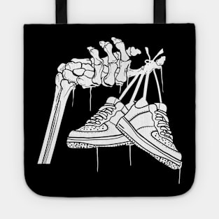 sneaker love to dead Tote