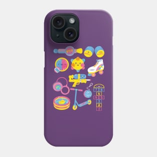 Retro 90s Toys Phone Case