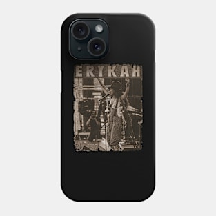 PAPER VINTAGE // ERYKAH MUSIC Phone Case