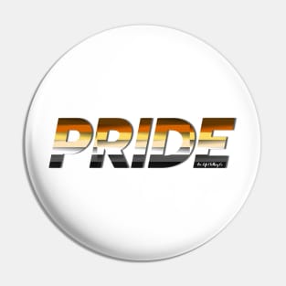 LGBTQ+ PRIDE: Bear Brotherhood Pride Flag Pin