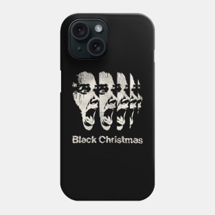 Black Christmas Horror Movie Fan Phone Case