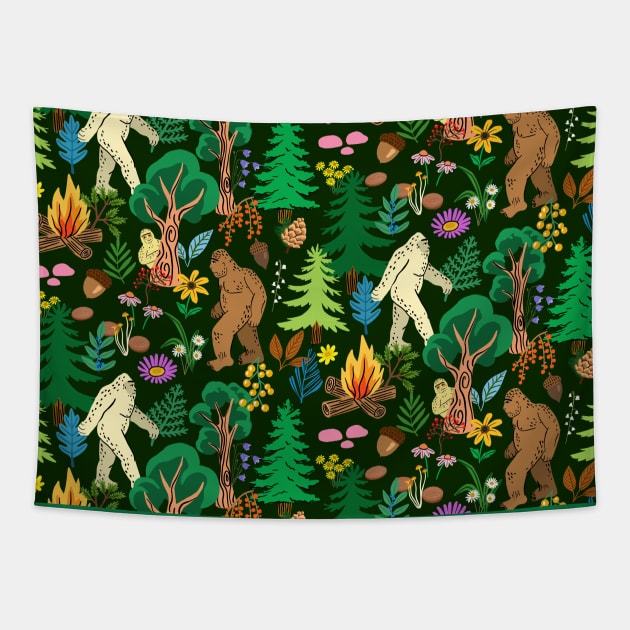 The Forest Dwellers Tapestry by Salty Siren Studios