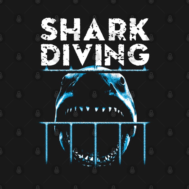 Cage Diving - Shark Scuba Diving by TMBTM