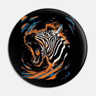 Zebra Conservation Heroes Pin
