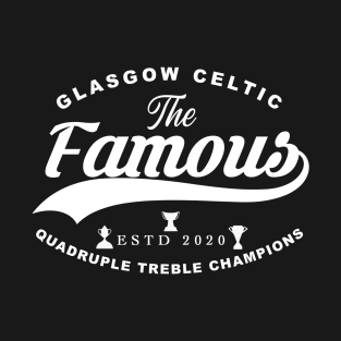 The Famous Glasgow Celtic Quadruple Treble T-Shirt