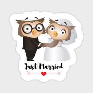 just married Magnet