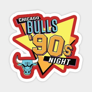 bulls 90s time Magnet