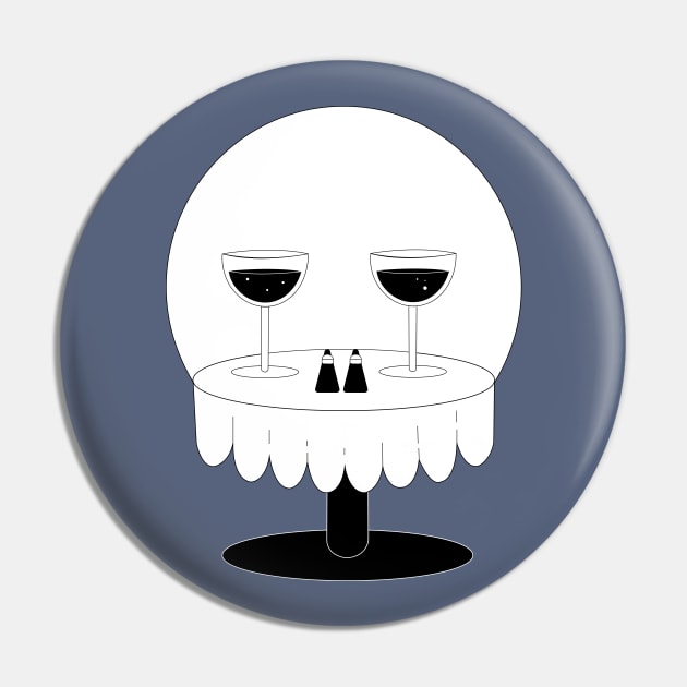 halloween date table illusion vector art skull Pin by tita