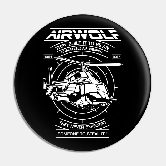 Airwolf Pin by OniSide