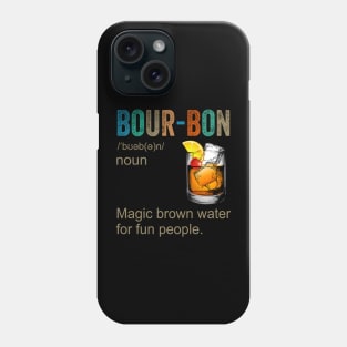 Bourbon Definition Phone Case