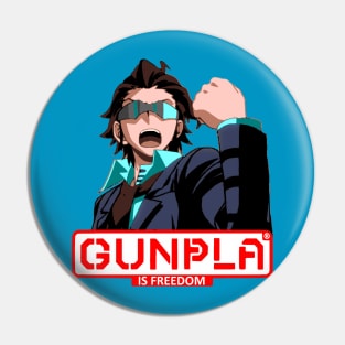 GunPla is Freedom Pin