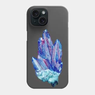 glacier crystal cluster Phone Case