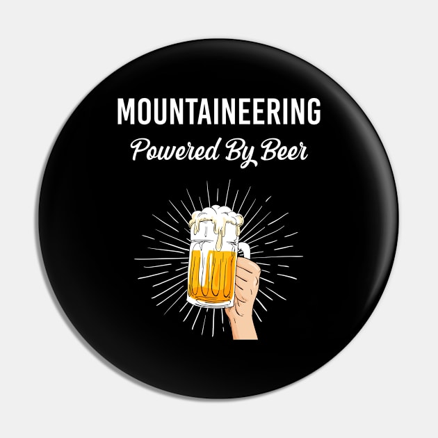 Beer Mountaineering Pin by Happy Life