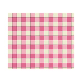 pink plaid T-Shirt