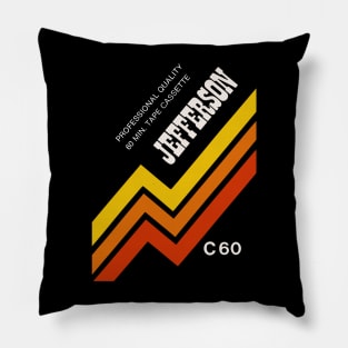 Jefferson C60 Retro Cassette Tape Pillow