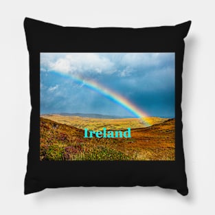 A Beautiful Irish Rainbow Pillow