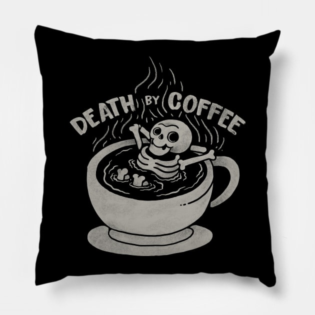 Death by Coffee Pillow by ppmid