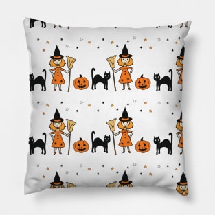 Halloween Witch Pillow