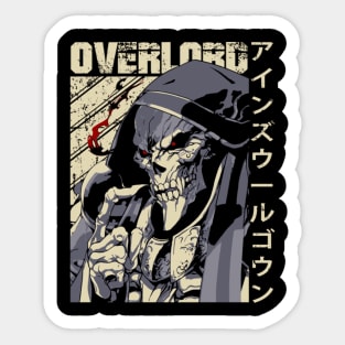 Overlord IV Sticker for Sale by leonvalley