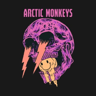 Smiley Skull Arctic Monkeys T-Shirt