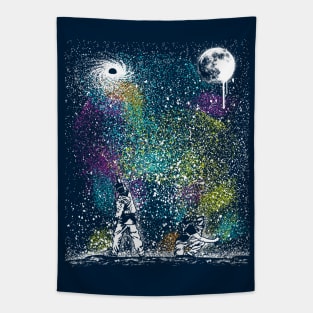 Space Graffiti Tapestry