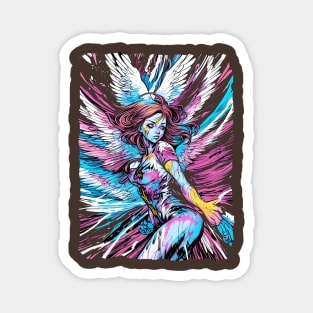 Angel fever - color blast Magnet