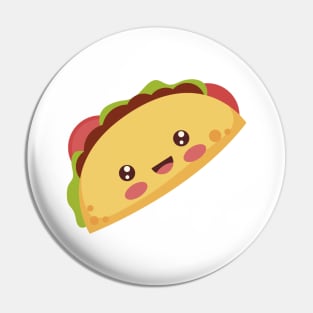 Cute Kawaii Tacos Pin