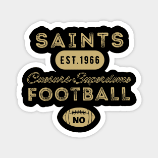 New Orleans Football Vintage Style Magnet