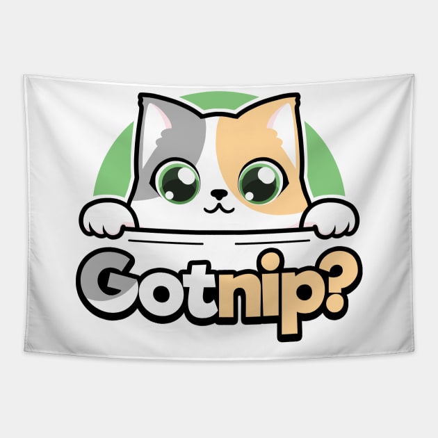 Got Nip? Tapestry by meowmore