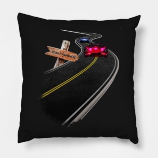 Road to nowhere Pillow