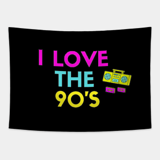 I Love The 90s Tapestry