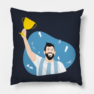 Messi Trophy Pillow