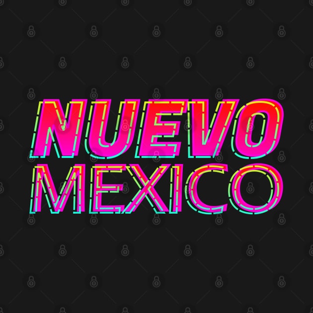 Nuevo Leon Mexico Neon Text Sign, Typography Outline by JahmarsArtistry - APA