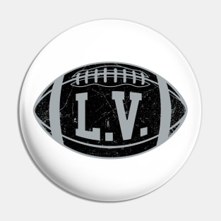 LV Retro Football - White Pin