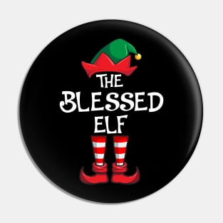 Blessed Elf Matching Family Christmas Pin