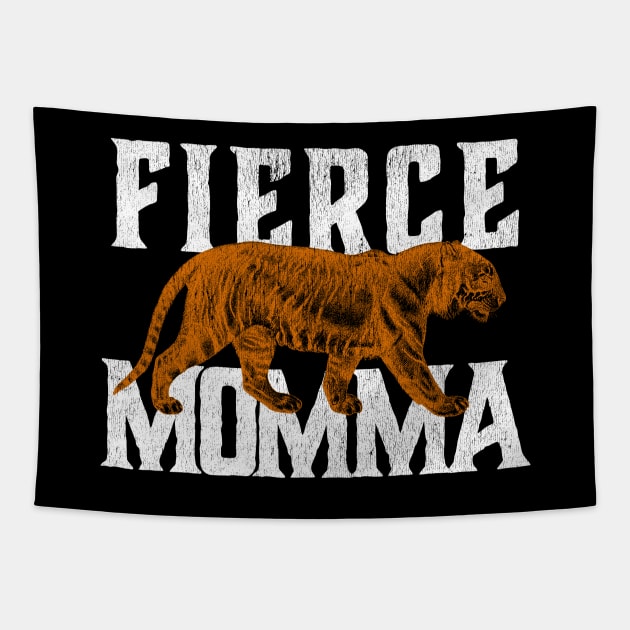 Fierce Momma Tapestry by NativeGrit