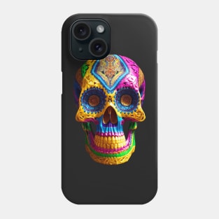 Candy Skull - day of the dead Phone Case