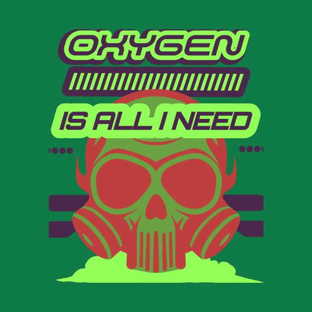 Oxygen Is All I Need by mieeewoArt